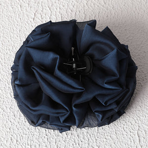 Kıskaçlı Topuz Tokası - Lacivert