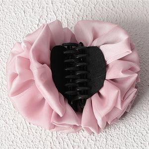 Kıskaçlı Topuz Tokası - Pudra