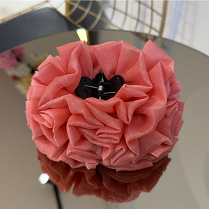 Kıskaçlı Topuz Tokası - Somon