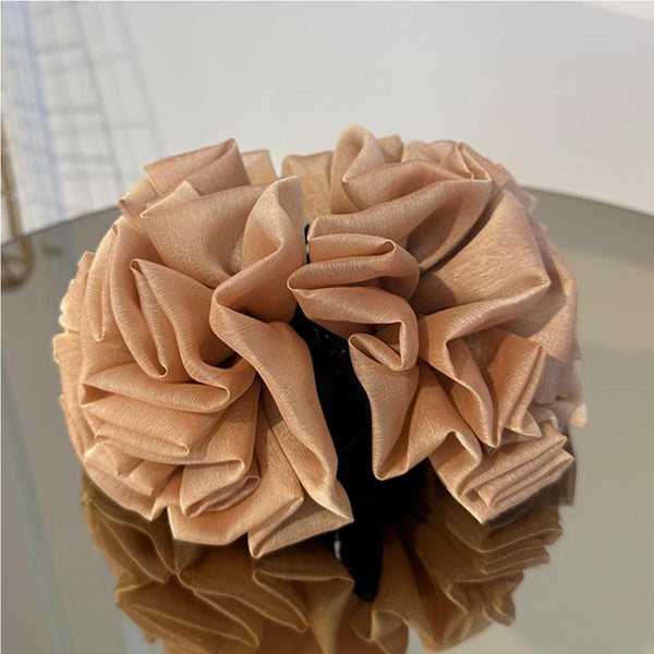 Kıskaçlı Topuz Tokası - Yavruağzı