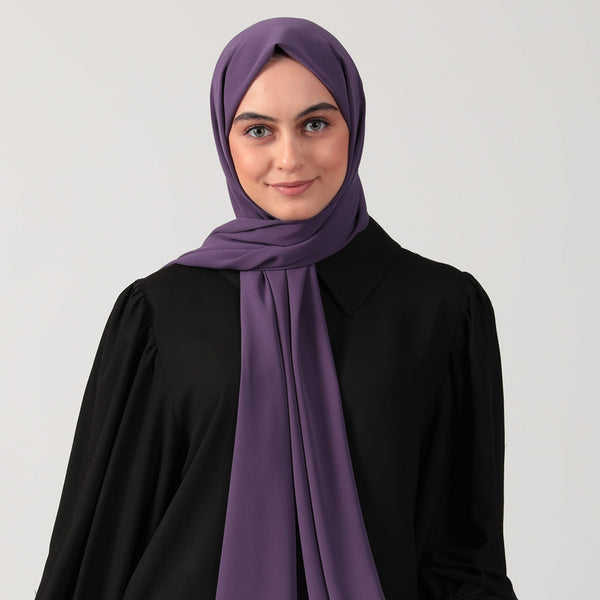 Medine İpeği Şal - Ametist