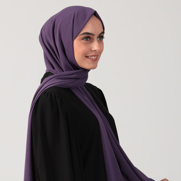 Medine İpeği Şal - Ametist