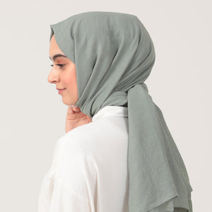 Organik Pamuk Şal - Çağla Yeşili