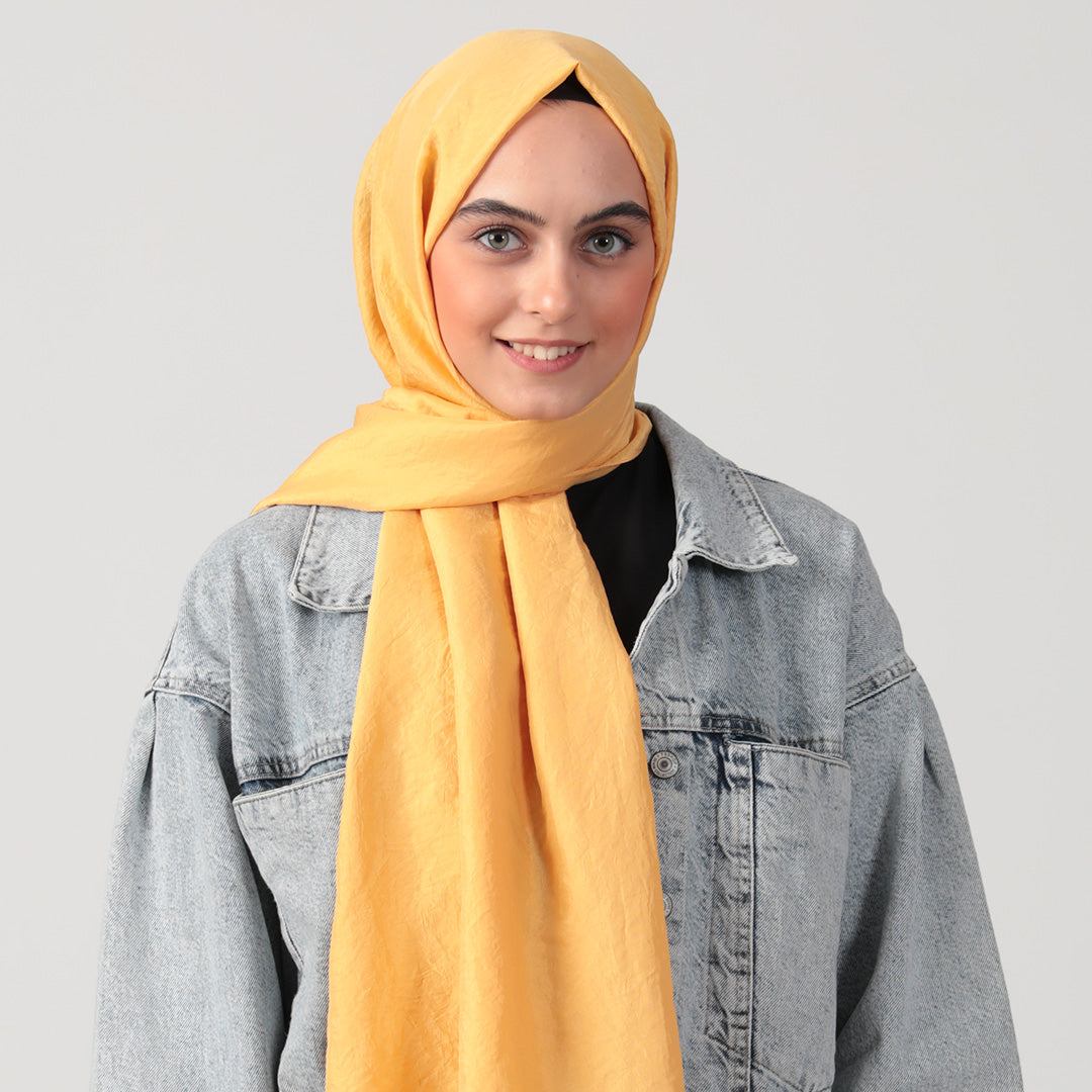 Pamuk Vual Şal - Mango