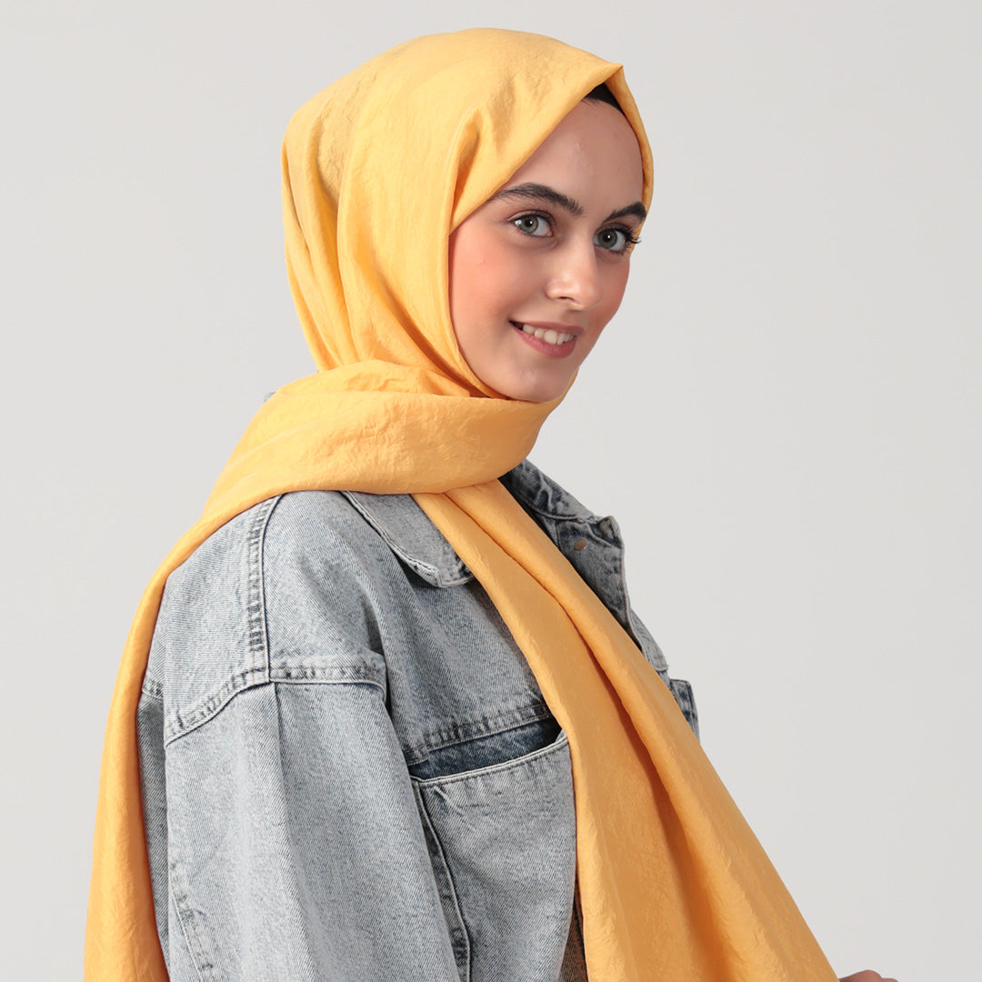 Pamuk Vual Şal - Mango