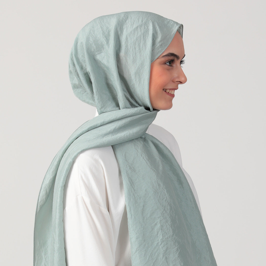 Pamuk Vual Şal - Mint