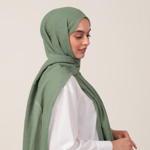 Ultra İnce Şal - Orman Yeşili