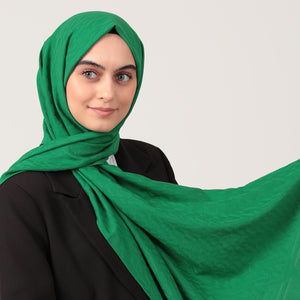 V Desen Fresh Cotton Şal - Benetton