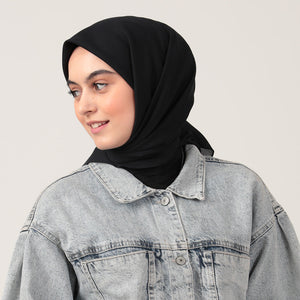 Yazlık Denim Eşarp - Lacivert