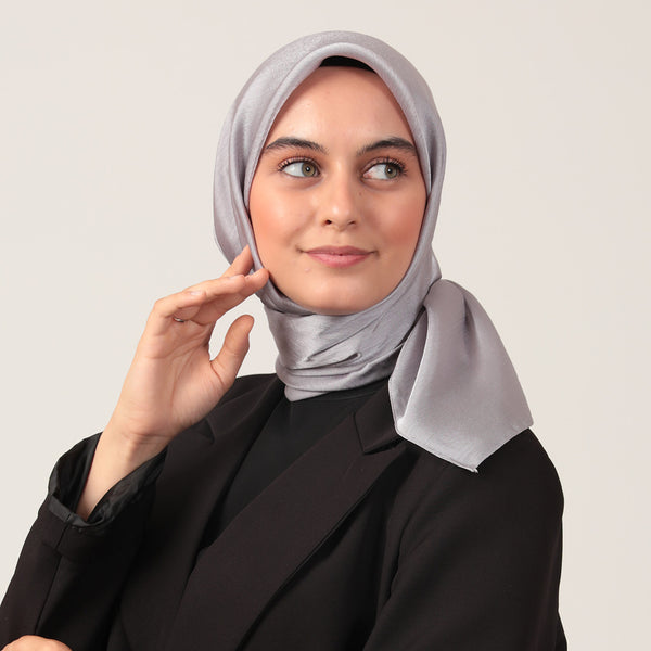 Abiye Eşarp - Gümüş