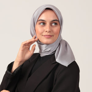 Abiye Eşarp - Gümüş