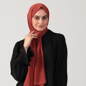 Medine İpeği Şal - Tarçın