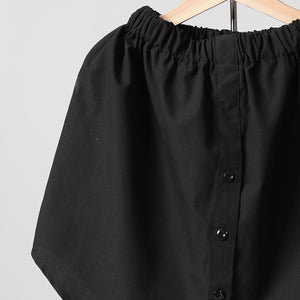 Gömlek Etek Matik - Siyah