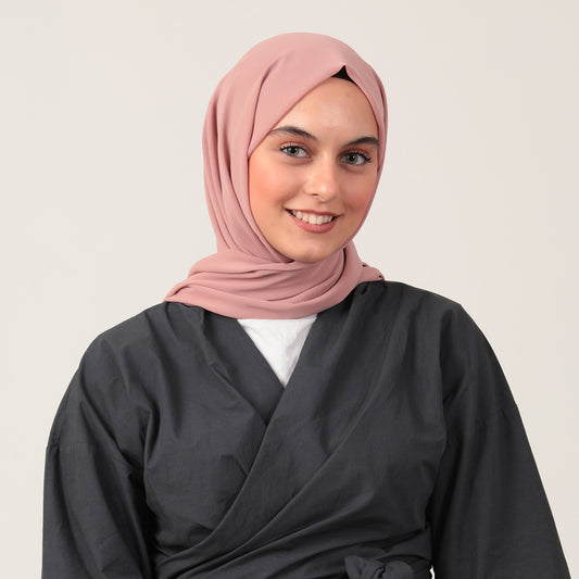 Şifon Şal - Soğan Kabuğu