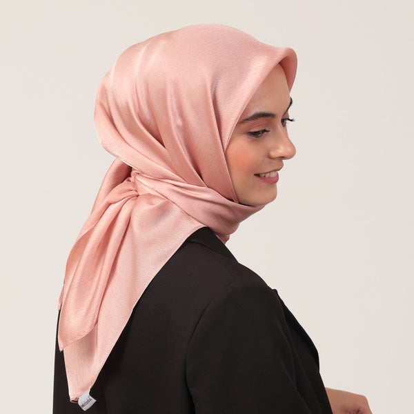 Abiye Eşarp - Pudra Pembesi