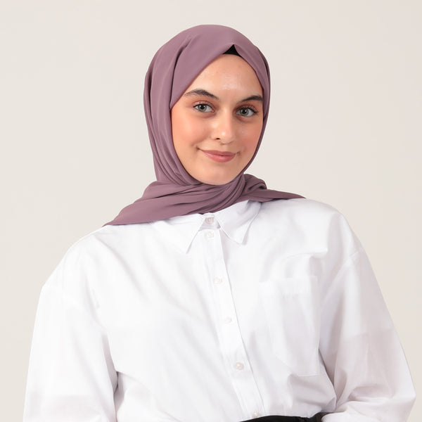 Şifon Şal - Gül Kurusu