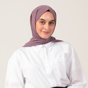 Şifon Şal - Gül Kurusu