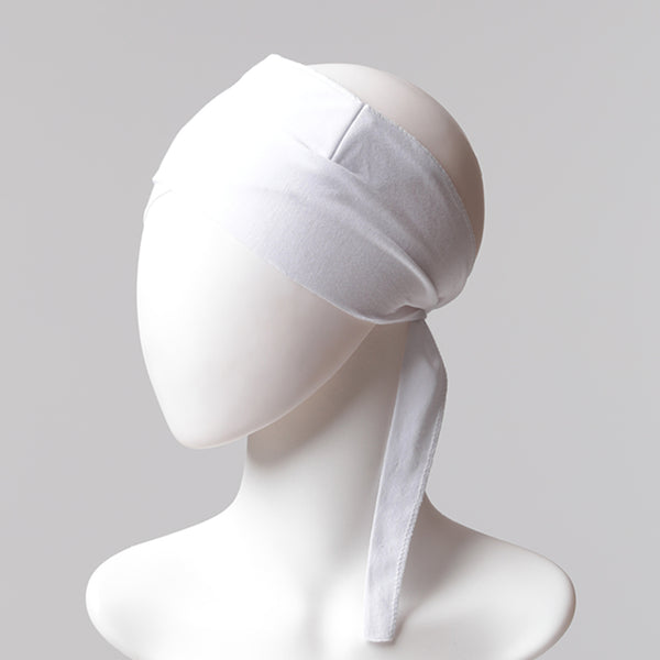 Çapraz Bandana Bone - Beyaz