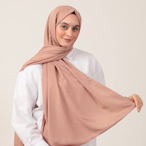 Soft Pamuk Şal - Sütlü Kahve