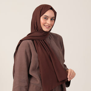 Soft Pamuk Şal - Acı Kahve