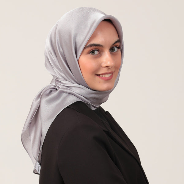 Abiye Eşarp - Gümüş