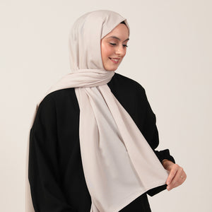 Soft Pamuk Şal - Açık Taş