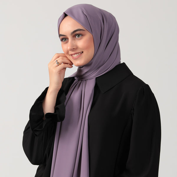 Medine İpeği Şal - Lila