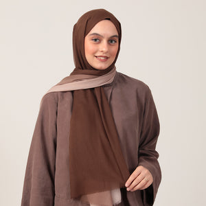 Degrade Şal - Acı Kahve