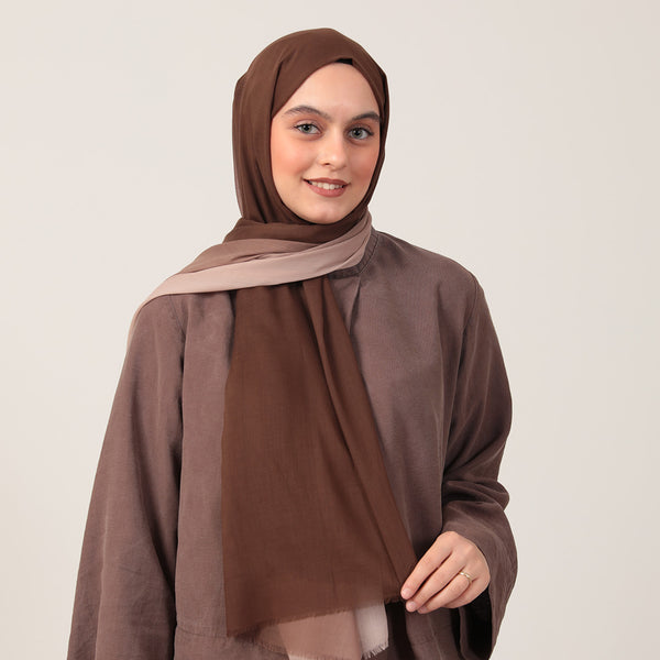 Degrade Şal - Acı Kahve