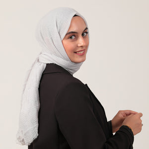 Bürümcük Şal - Gümüş