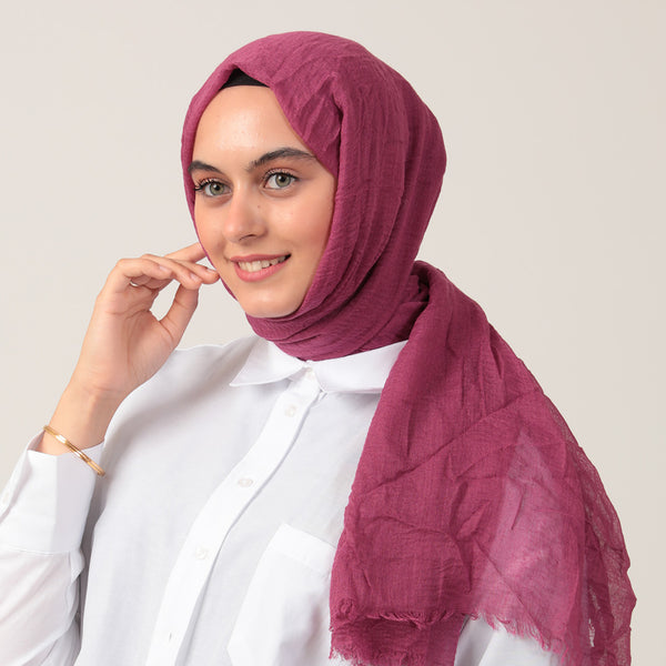 Bürümcük Şal - Mürdüm