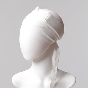 Çapraz Bandana Bone - Ekru