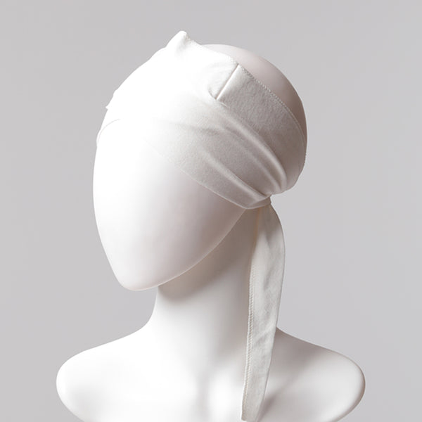 Çapraz Bandana Bone - Ekru