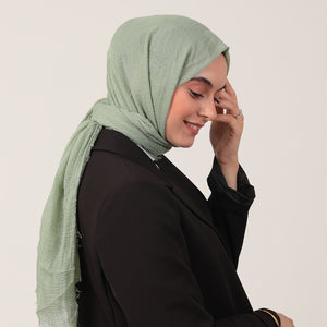 Bürümcük Şal - Mint Yeşili