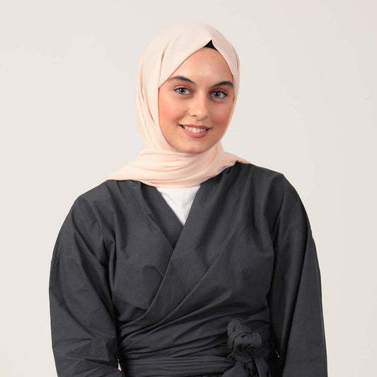 Şifon Şal - Açık Yavruağzı