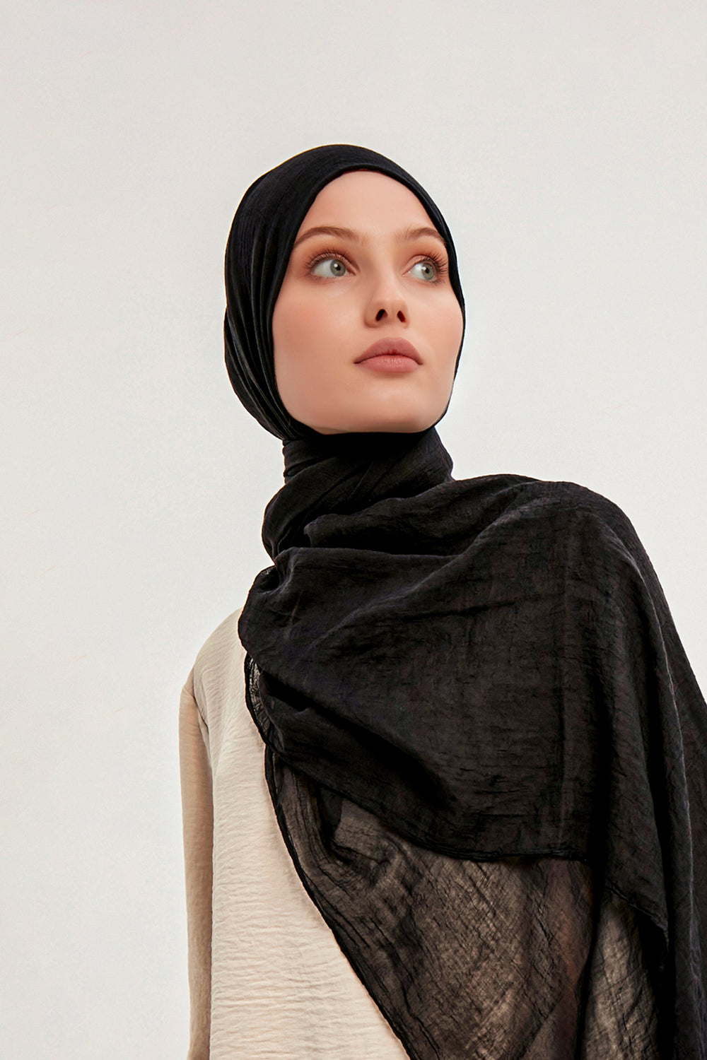 Ultra İnce Şal - Siyah