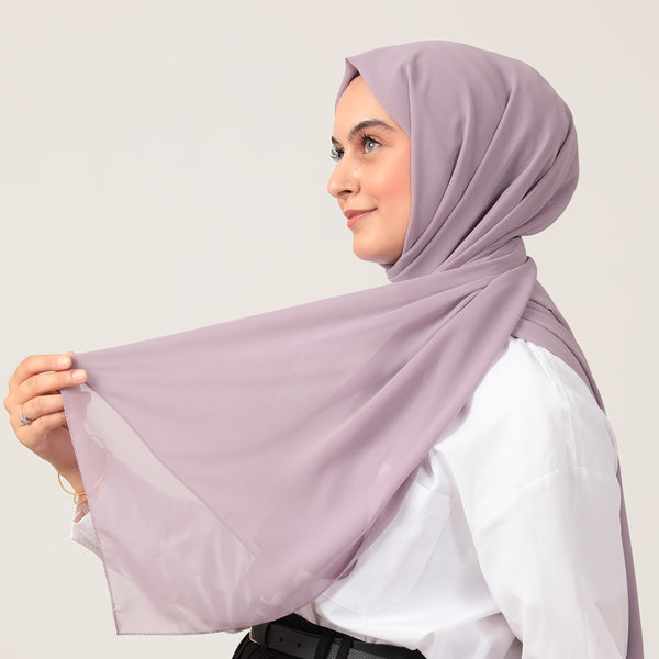 Şifon Şal - Lila
