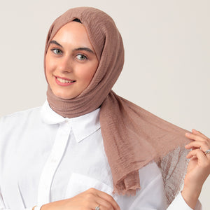 Bürümcük Şal - Sütlü Kahve