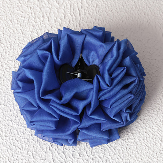 Kıskaçlı Topuz Tokası - Parlament Mavi