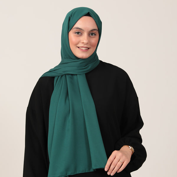 Soft Pamuk Şal - Zümrüt Yeşili
