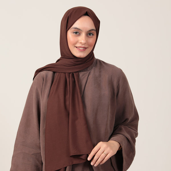 Soft Pamuk Şal - Acı Kahve