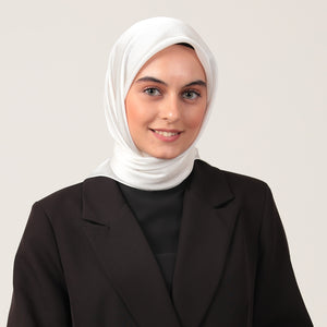 Abiye Eşarp - Beyaz