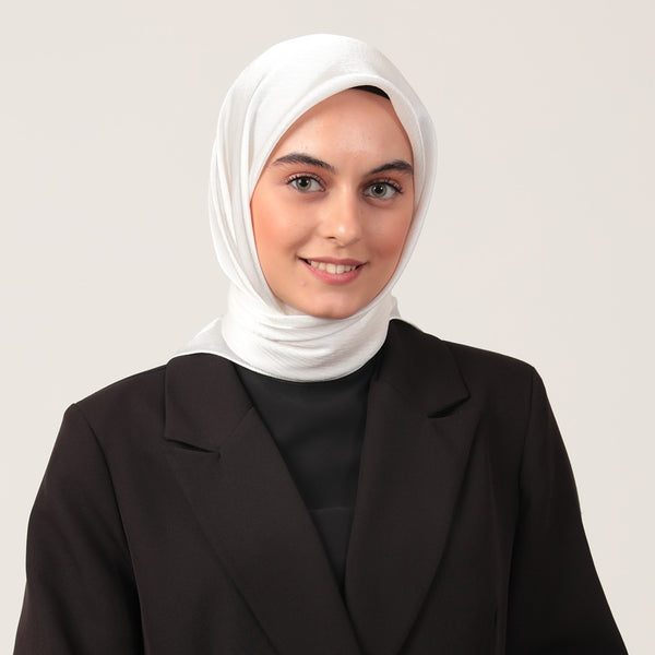 Abiye Eşarp - Beyaz