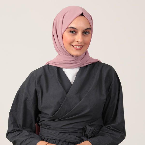 Şifon Şal - Pembe