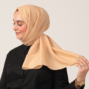 Pamuk Vual Şal - Gold