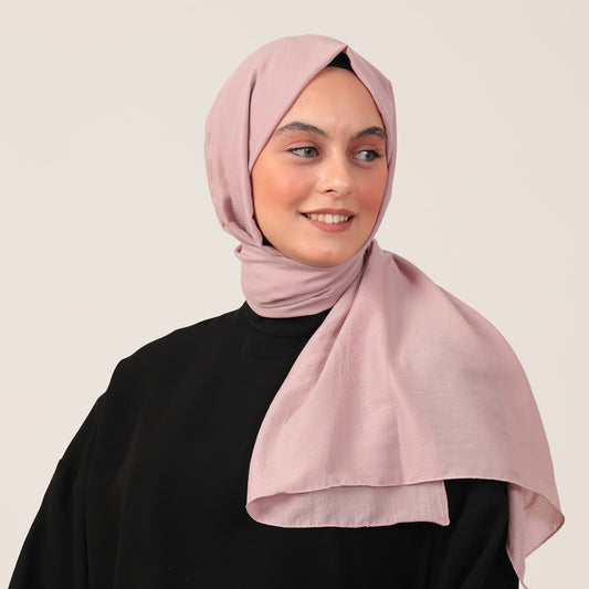 Bambu Pamuk Şal - Açık Lila