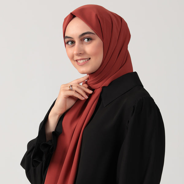Medine İpeği Şal - Tarçın