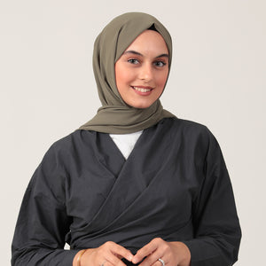 Şifon Şal - Ceviz Yeşili