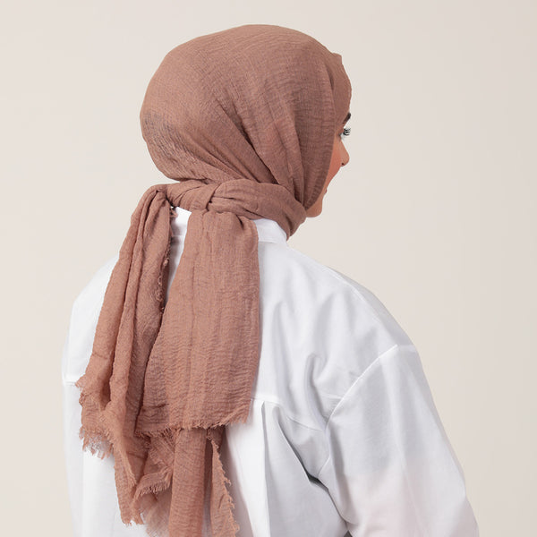 Bürümcük Şal - Sütlü Kahve