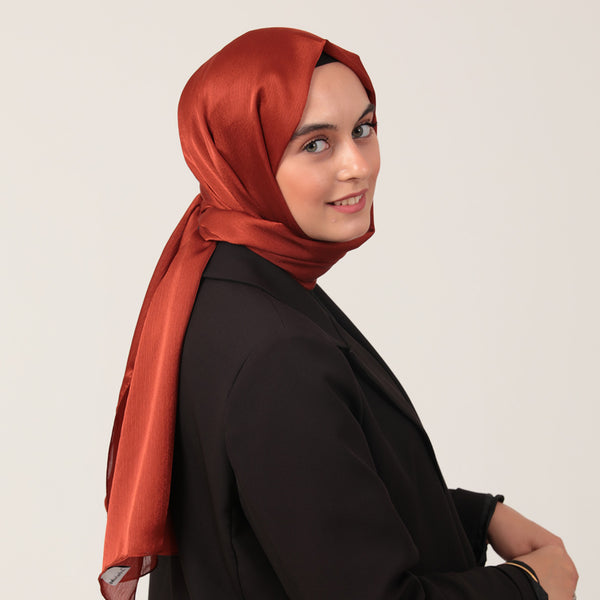 Abiye Şal - Kiremit